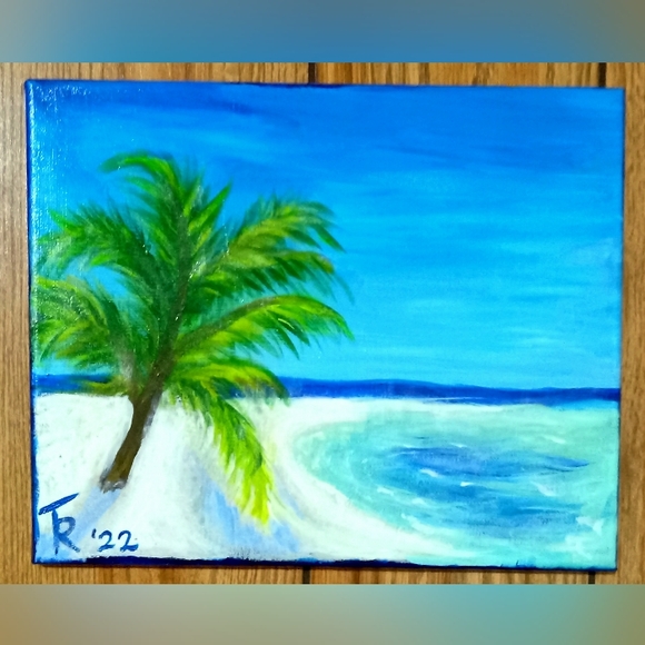 Original acrylic 9x12 canvas by TLC